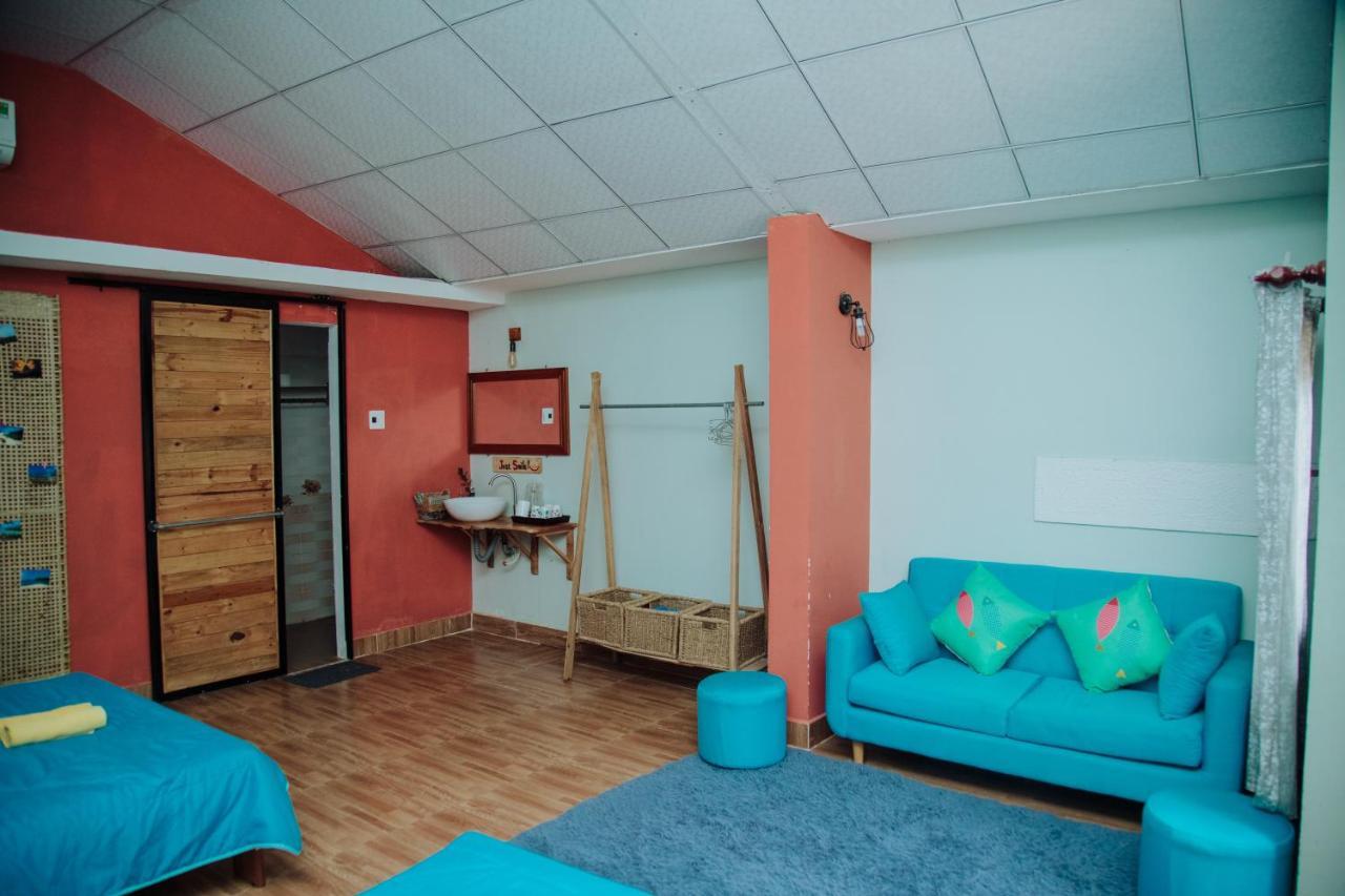 Yellow Farm Homestay Dong Tac Eksteriør billede